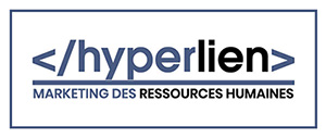 Logo société marketing digital hyperlien