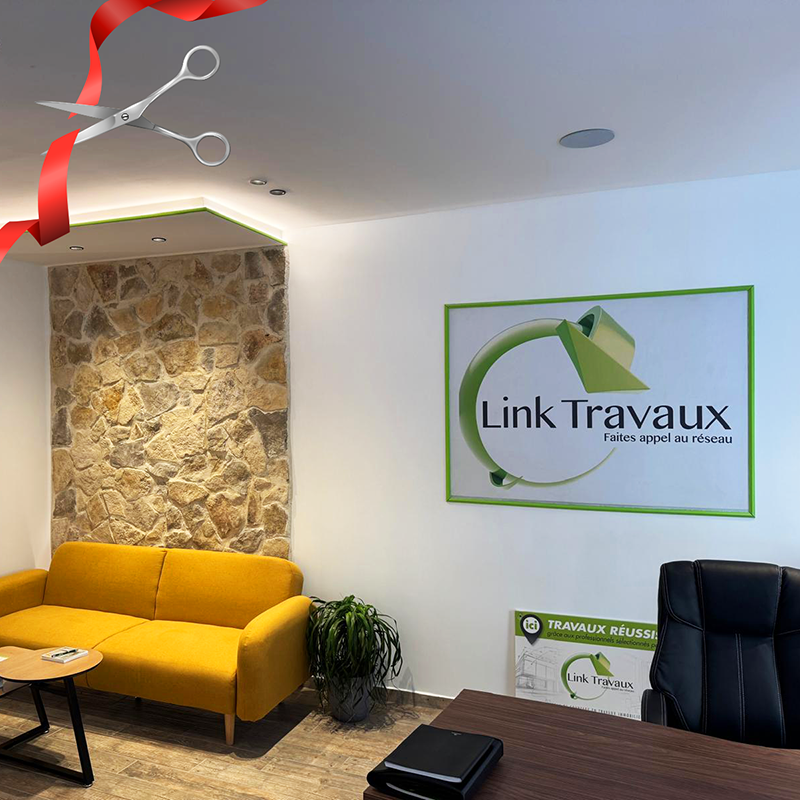 nouvelle agence fréjus link travaux