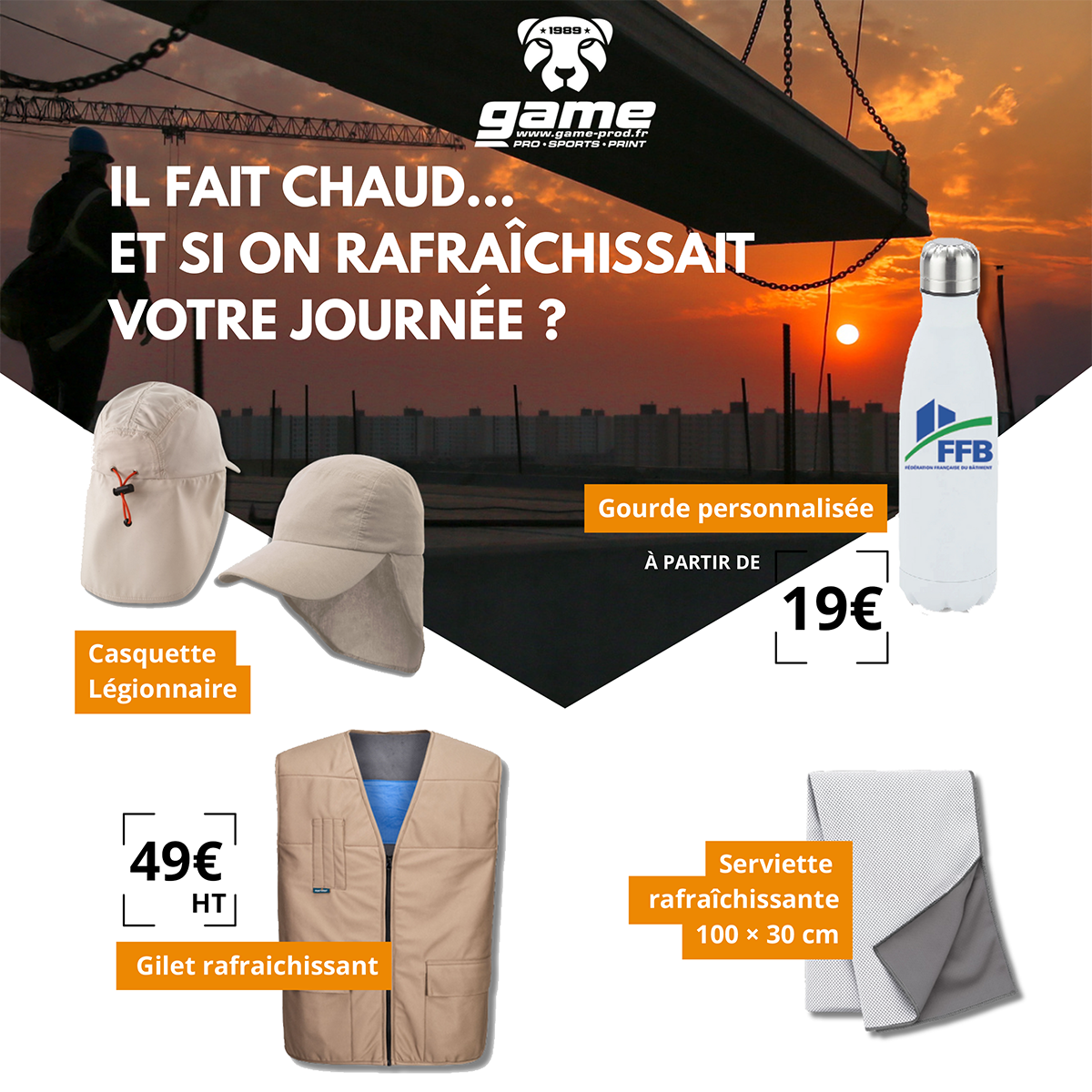 GAME PROD – Et si on rafraichissait votre journée ?