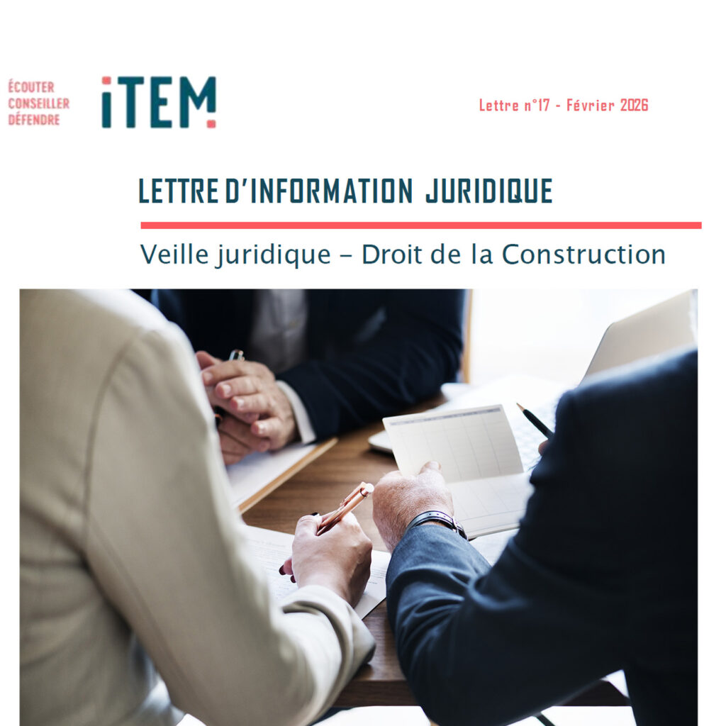 ITEM Lettre d'information Février 2026