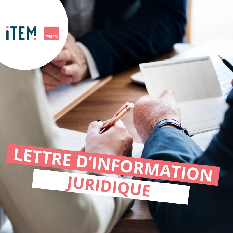 ITEM – Lettre d’information – Septembre 2026